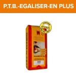 PTB EGALISER EN PLUS 25 kg gris/brun Mortier de nivellement rapide de 2 à 20